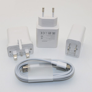 EU/US/UK Supercharger wall chargering +type c cable usb cable plug for Huawei  fast charger travel adapte